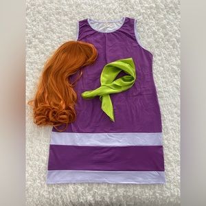 Scooby Doo Daphne Halloween costume - size XL